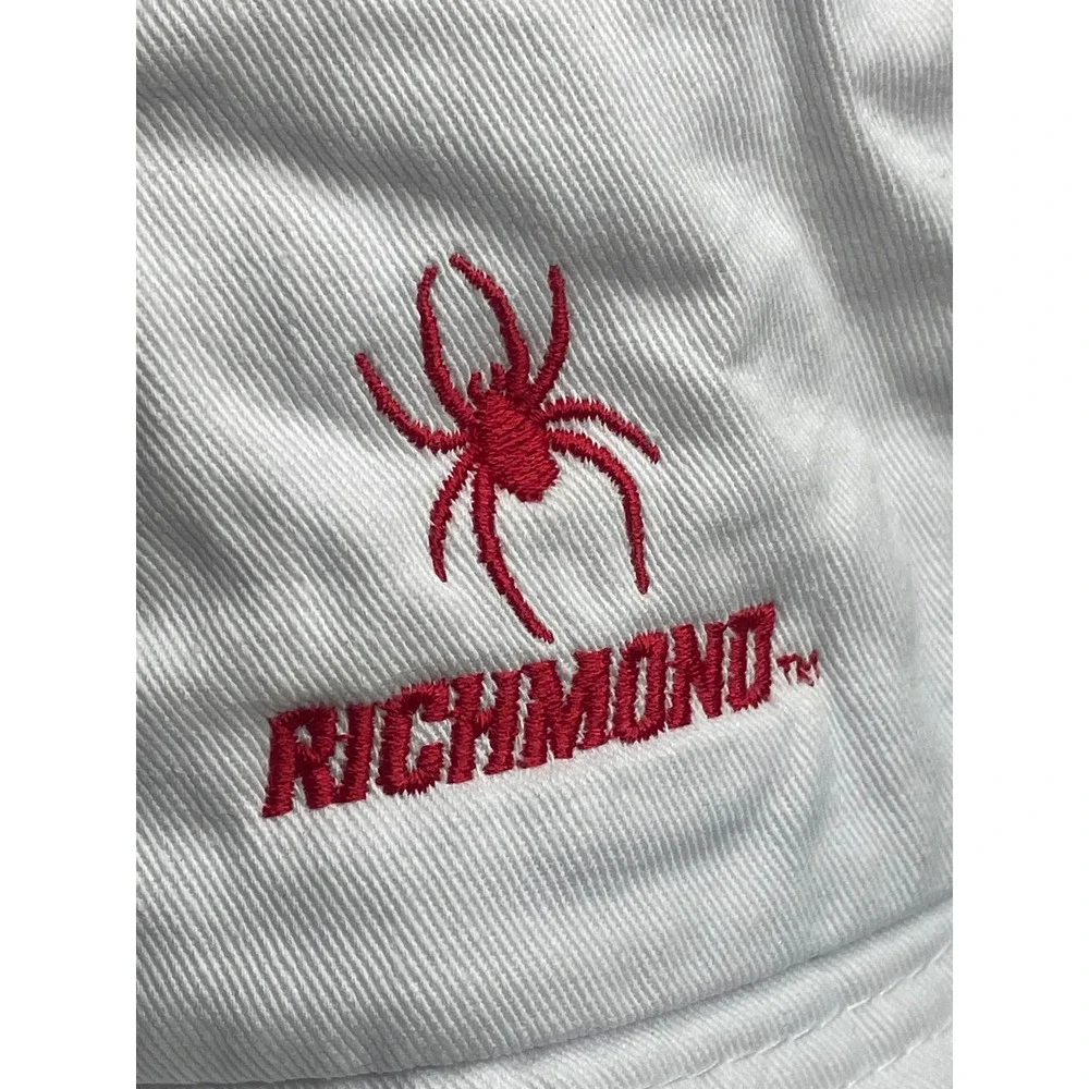 University of Richmond Spiders Cotton Bucket Cap One Size White Embroidered Hat